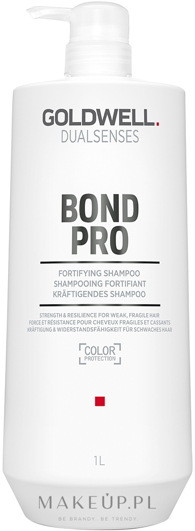 Wzmacniający szampon do włosów cienkich i łamliwych - Goldwell DualSenses Bond Pro Fortifying Shampoo — Zdjęcie 1000 ml
