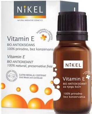 Antyoksydacyjne serum do twarzy z witaminą E - Nikel Vitamin E Bio Antioxidant — Zdjęcie N1