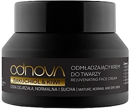 Kup Odmładzający krem do twarzy z bakuchiolem i kiwi - Odnova Bachiol & Kiwi Rejuvenating Face Cream