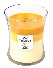 Kup Świeca zapachowa w szkle - WoodWick Hourglass Trilogy Candle Fruits of Summer
