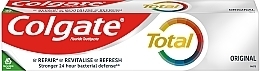 Multiochronna pasta do zębów z fluorem, miętowa - Colgate Total Original — Zdjęcie N2