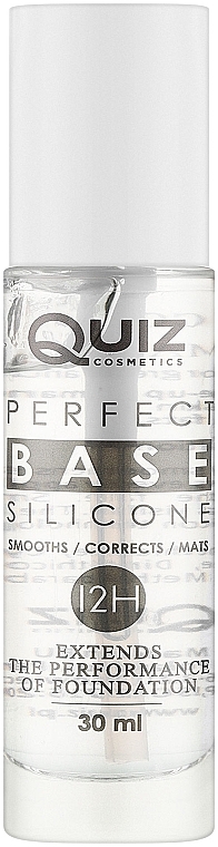 Silikonowa baza pod makijaż - Quiz Cosmetics Perfect Silicone Base Under Make Up — Zdjęcie N1