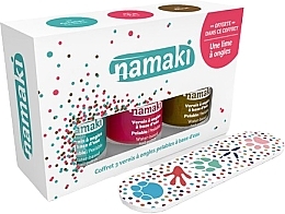 Kup Zestaw lakierów do paznokci dla dzieci - Namaki (polish/7.5ml + acc)