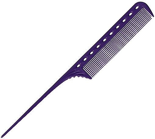 Grzebień do włosów - Y.S.Park Professional 101 Tail Comb Deep Purple — Zdjęcie N1