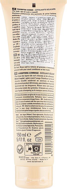 Szampon-peeling - Keramine H Scrub Shampoo — Zdjęcie N2