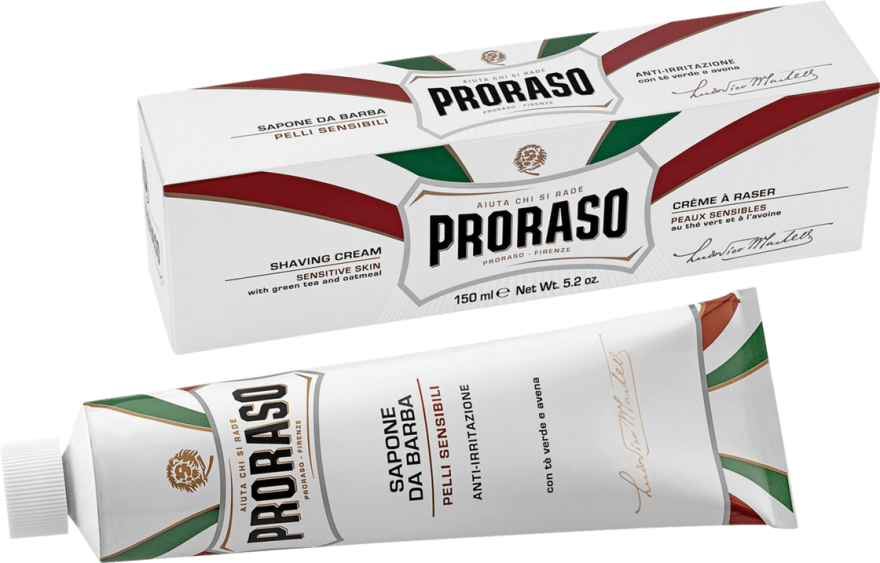 Krem do golenia do skóry wrażliwej - Proraso White Shaving Cream