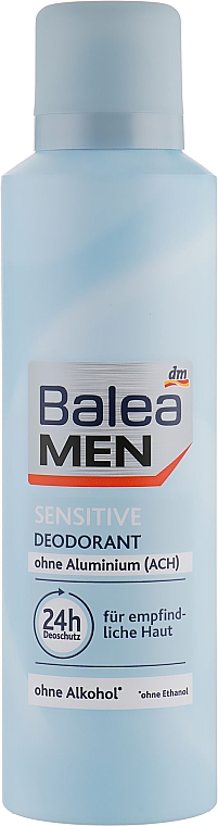 Dezodorant w sprayu do skóry wrażliwej - Balea Men Sensitive Deodorant — Zdjęcie N1