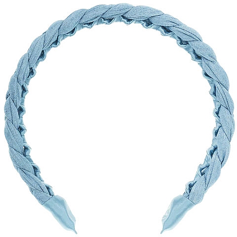 Opaska do włosów, niebieska - Invisibobble Hairhalo Miss Denim Headband — Zdjęcie N2