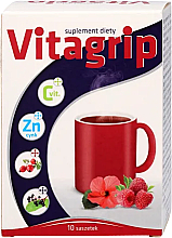 Kup Suplement diety Wsparcie odpornościowe o smaku malinowym - Dr. Vita Vitagrip