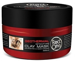 Detoksykująca maseczka glinkowa do twarzy - RedOne Detoxifying Clay Mask Geothermal Red — Zdjęcie N1