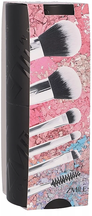 Zestaw pędzli do makijażu, w tubie, 6 szt. - Zmile Cosmetics Your Utensilo Brush Set — Zdjęcie N4