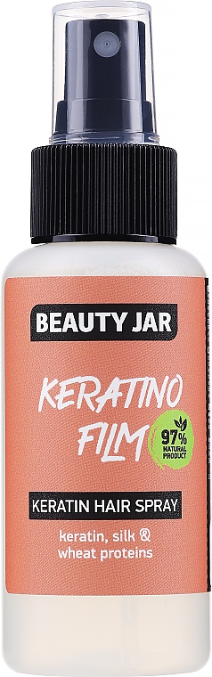 Nawilżający spray do włosów z keratyną - Beauty Jar Keratino Film Keratin Hair Spray — Zdjęcie N1