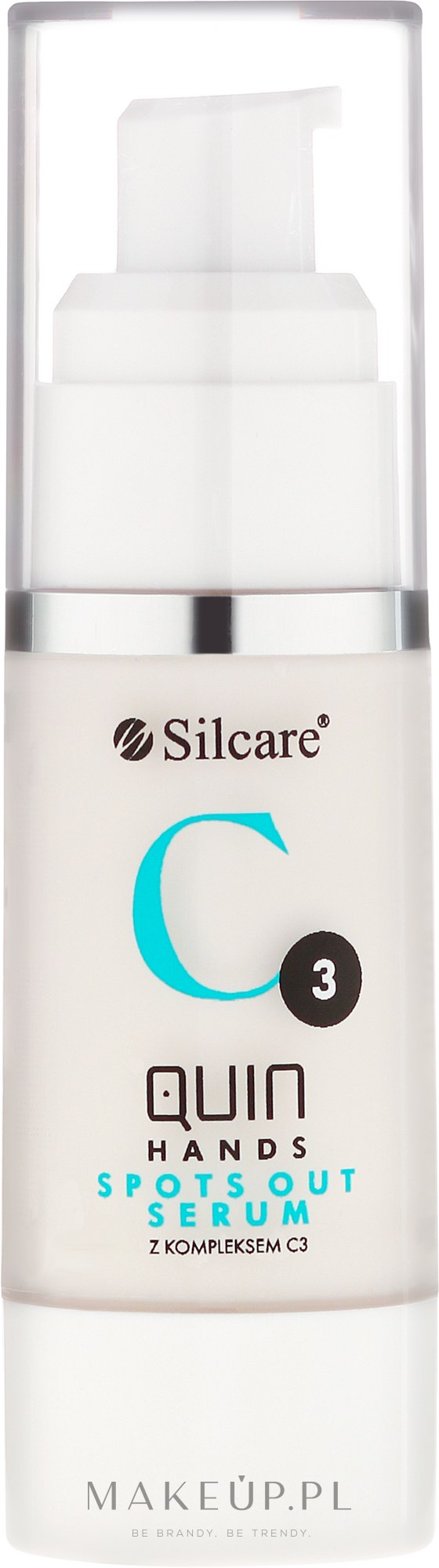 Serum do rąk niwelujące przebarwienia - Silcare Quin Hands Spots Out Serum C3 Complex — Zdjęcie 30 ml