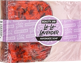 WYPRZEDAŻ Mydło ręcznie robione w kostce Lawenda - Beauty Jar Lavender Handmade Soap * — Zdjęcie N1