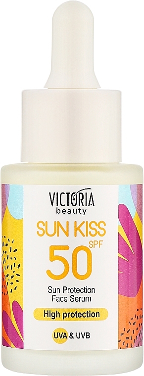 Serum chroniące przed słońcem do twarzy - Victoria Beauty Sun Kiss Sun Protection Face Serum SPF50 — Zdjęcie N1