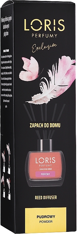 Dyfuzor zapachowy Powder - Loris Parfum Powder Reed Diffuser — Zdjęcie N1