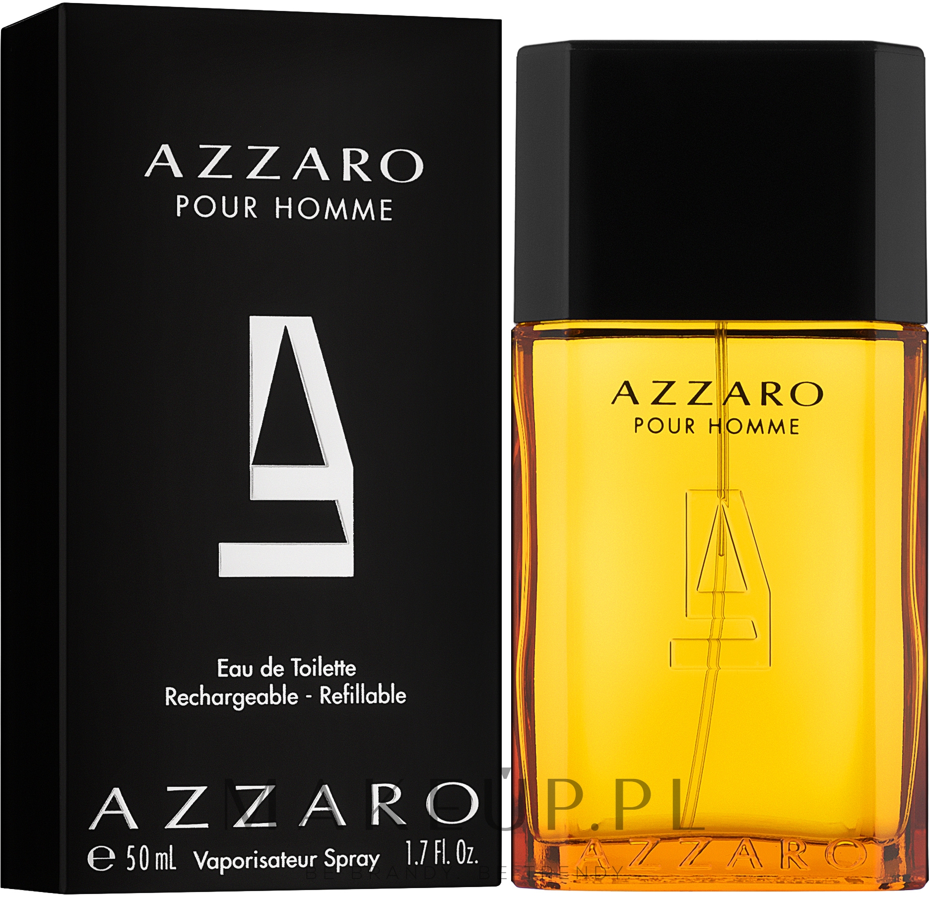 Azzaro Pour Homme Refillable - Woda toaletowa  — Zdjęcie 50 ml