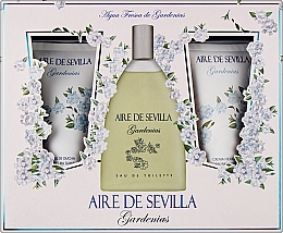 Kup Instituto Español Aire De Sevilla Gardenias - Zestaw (edt 150 ml + cream 150 ml + sh/gel 150 ml)