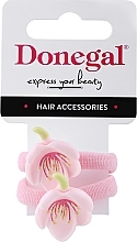 Kup Gumki do włosów, FA-5659, różowe kwiaty - Donegal