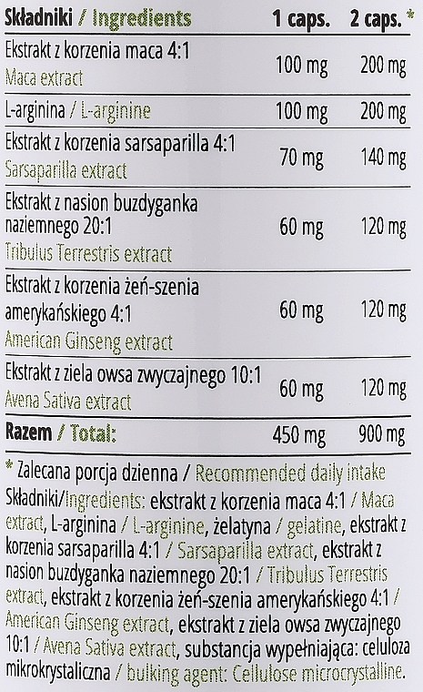 Suplement diety na opóźnienie przedwczesnego wytrysku - Medica-Group Super Orgasm Stop Diet Supplement — Zdjęcie N3