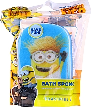 Kup Gąbka do kąpieli dla dzieci Minionki, niebieska - Suavipiel Minnioins Bath Sponge