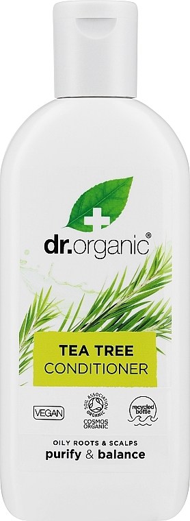 Odżywka do włosów Drzewo herbaciane - Dr Organic Tea Tree Conditioner