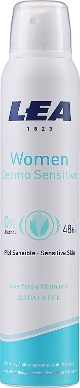 Antyperspirant w sprayu dla kobiet - Lea Women Dermo Sensitive Deodorant Body Spray — Zdjęcie N2