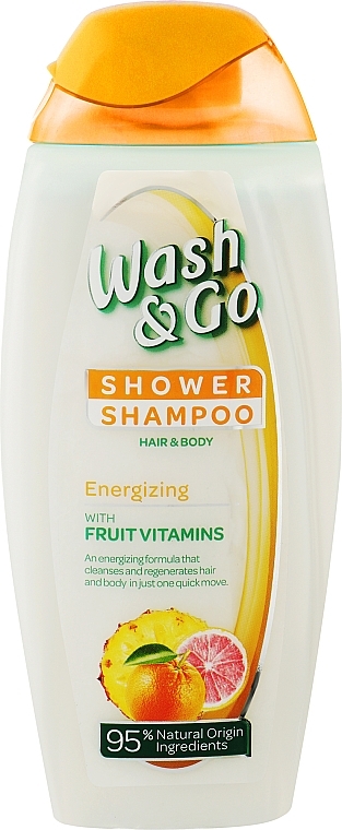 Energizing 2w1 szampon-żel pod prysznic - Wash&Go Shower Shampoo — Zdjęcie N1