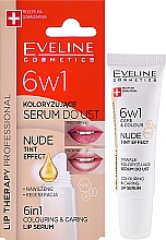 Intensywne serum do ust nadające kolor 6 w 1 - Eveline Cosmetics Lip Therapy Proffesional Tint — Zdjęcie N2