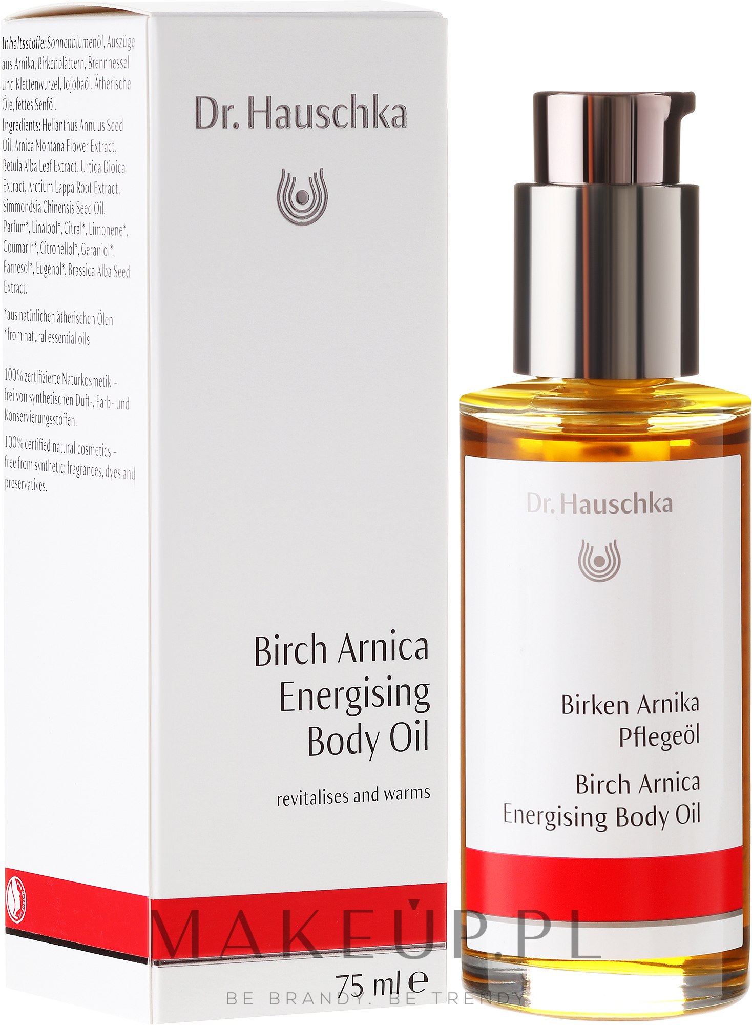 Energizujący olejek do ciała Brzoza i arnika - Dr Hauschka Birch Arnica Energising Body Oil — Zdjęcie 75 ml