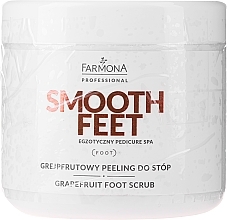 Kup PRZECENA! Grejpfrutowy peeling do stóp - Farmona Professional Smooth Feet Egzotyczny pedicure Spa *