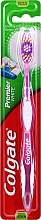 Szczoteczka do zębów, średnia twardość, różowa - Colgate Premier Medium Toothbrush — Zdjęcie N1