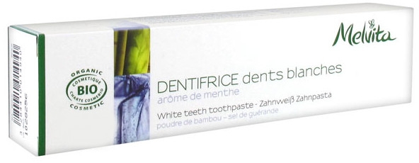Wybielająca pasta do zębów - Melvita Dentifrice White Teeth Toothpaste — Zdjęcie N1