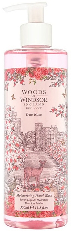 Woods Of Windsor True Rose - Nawilżający płyn do mycia rąk — Zdjęcie N1