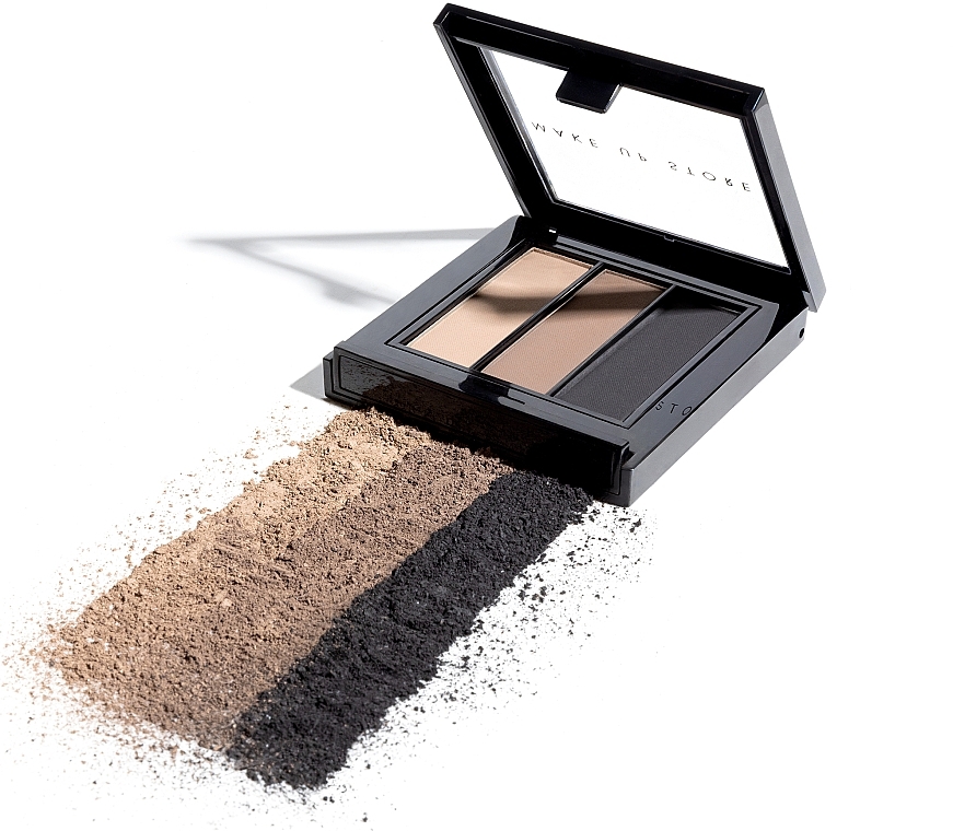 Paleta do makijażu brwi - Make Up Store Tri Brow — Zdjęcie N2