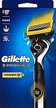 Maszynka do golenia z 1 wymiennym ostrzem - Gillette ProShield Power  — Zdjęcie N1