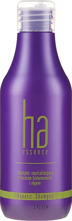 PRZECENA! Rewitalizujący szampon do włosów z kwasem hialuronowym i algami - Stapiz Ha Essence Aquatic * — Zdjęcie N1