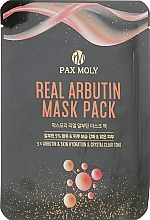 Kup Maska tkaninowa do twarzy z arbutyną - Pax Moly Real Arbutin Mask Pack