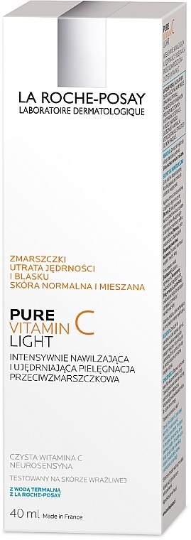 Intensywnie nawilżająca i ujędrniająca pielęgnacja - La Roche-Posay Pure Vitamin C Light — Zdjęcie N4