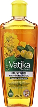 Olejek musztardowy do włosów - Dabur Vatika Naturals Mustard Multivitamin+ Hair Oil — Zdjęcie N1