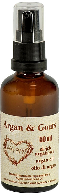Olej arganowy - The Secret Soap Store Argan & Goats Argan Oil — фото N1