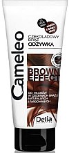 Wzmacniająca odżywka z efektem pogłębienia koloru dla brunetek - Delia Cameleo Brown Effect — Zdjęcie N1