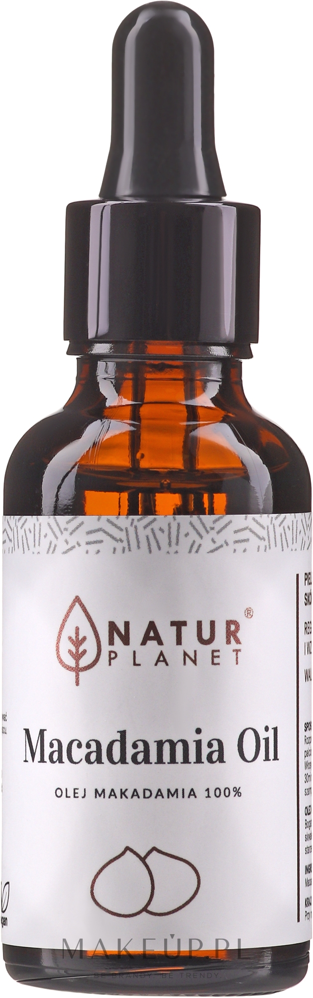 100% olej makadamia - Natur Planet Macadamia Oil 100% — Zdjęcie 30 ml