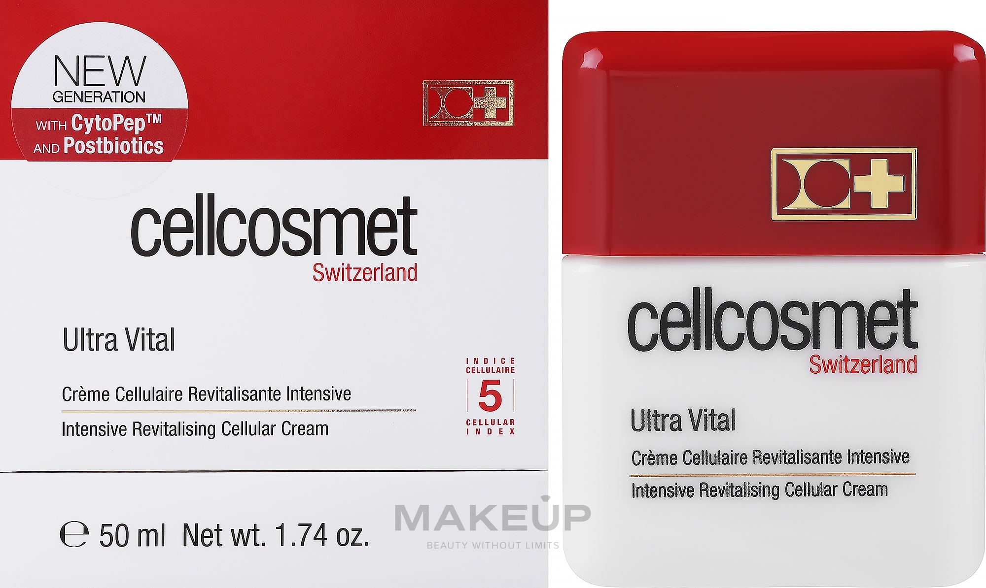 PRZECENA! Komórkowy krem ​​ultrawitalny 24h - Cellcosmet Ultra Vital Intensive Cellular Skin Care Cream Special 24 Hours * — Zdjęcie 50 ml