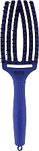 Szczotka do włosów - Olivia Garden Finger Brush Combo Blue Jeans — Zdjęcie N1