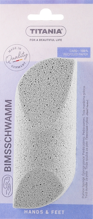 Pumeks, mały, 3000/6 K, szary - Titania — Zdjęcie N1