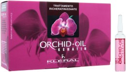 Kuracja w ampułkach wzmacniająca i odżywiająca włosy (z olejkiem z orchidei) - Kleral System Orchid Oil Vials — Zdjęcie N2