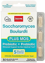 Kup Suplement diety wspomagający przewód pokarmowy - Jarrow Formulas Saccharomyces Boulardii + MOS 