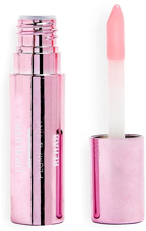 Błyszczyk do ust - Makeup Revolution Rehab Plump & Tint Lip Blush — Zdjęcie N1