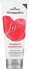 Nawilżający balsam do ciała Jaśmin i drzewo sandałowe - Papoutsanis Aromatics Love Jasmine & Sandalwood Vegan Body Lotion — Zdjęcie N1